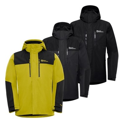 Jack Wolfskin Herren Jacke Outdoorjacke mit Innenjacke Jasper 3in1 Jkt M