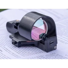 OKP7 Green Dot Sight HD Triangle Reticle Side Clip Russian Reflex Sight Hunting