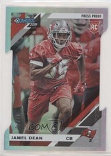 2019 Panini Donruss Rookies Press Proof Silver Die-Cut 7/75 Jamel Dean #285 0a7