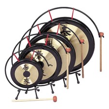 Rhythm Band Oriental Table Gongs 12 in. Gong Rb1072