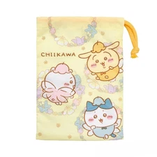 Marimocraft Chiikawa Cup Drawstring Bag (Fairy Flower)