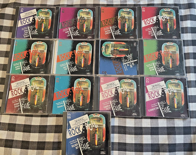 Rock And Roll Hall Of Fame CD LOT 13 Volumes X,XIV,XV, XIX,VI,VIII, VII, XX, XI
