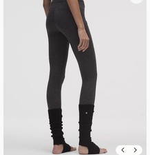 Lululemon Wool-Blend Cable-Knit Leg Warmers L/XL New MSRP 68