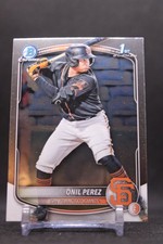 Onil Perez #BCP-134 2025 Bowman Chrome Prospects San Francisco Giants