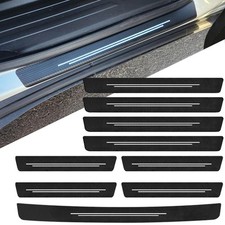 9x For Ford Accessories Car Door Scuff Sill Cover Panel Step Trunk Edge Protect