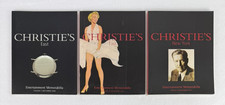 Christie’s Entertainment Memorabilia Auction Catalogs (2000–2002) – Lot of 3