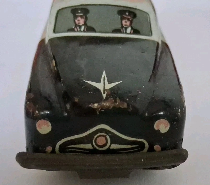 AUTO POLIZIA IN LATTA MARCHESINI ANNI '50 - Immagine 3 di 4