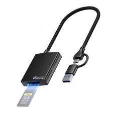 CFexpress Type A Card Reader with USB 3.2 Gen 2 10Gbps, USB C/A 2-in-1 Type ...