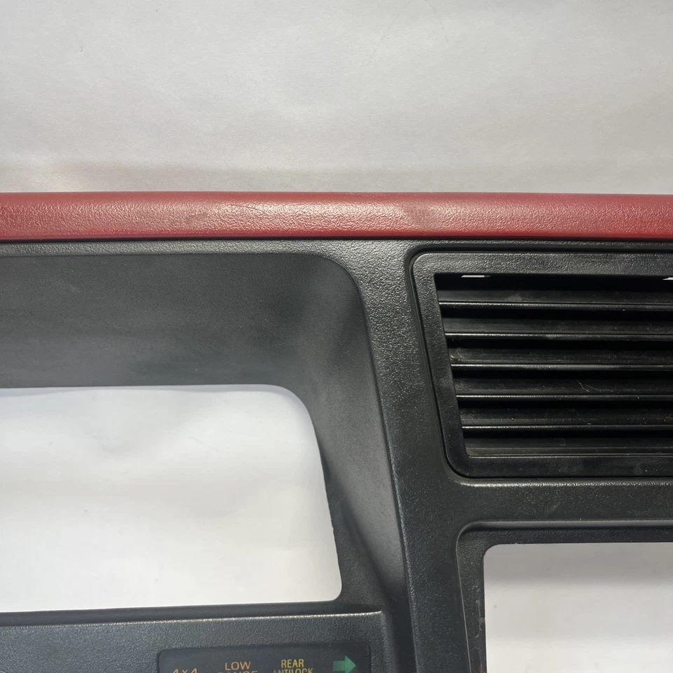 Ford Ranger Explorer 1989-1994 radio tablero bisel rojo OEM Foto 4 de 4