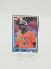 2024 Topps Archives - 1970 Topps Yordan Alvarez #192 Blue Foilboard /25
