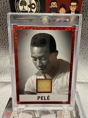 2022 Leaf in the Game Used Sports 1960 Leaf Memorabilia Pelé #LM-29 Red (MEM)
