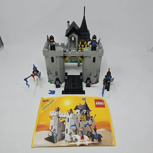 LEGO Castle: Black Falcon's Fortress (6074) Vintage Complete w/ Instructions