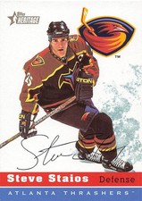 STEVE STAIOS 2000-01 TOPPS HERITAGE HOCKEY #199