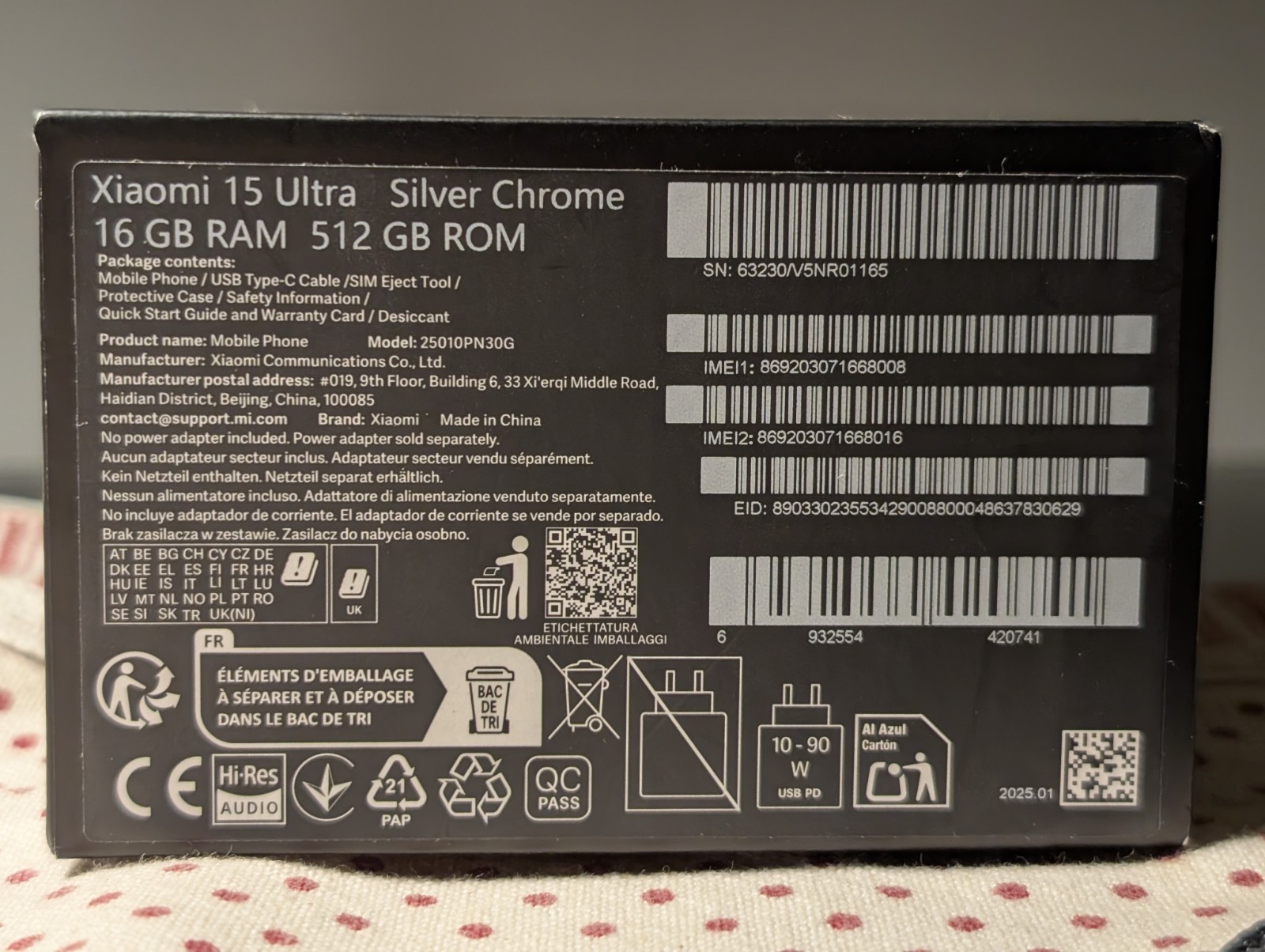 xiaomi 15 ultra con Kit Fotografico