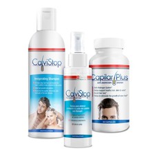 Calvistop | Shampoo-Serum-capsules | Hair Thickening Spray (4oz) | Ultra Strengt