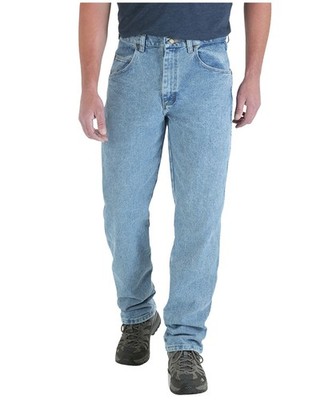 Wrangler Men's Men'S Vintage Indigo Wash Trail Trekker Relaxed Work Jeans -