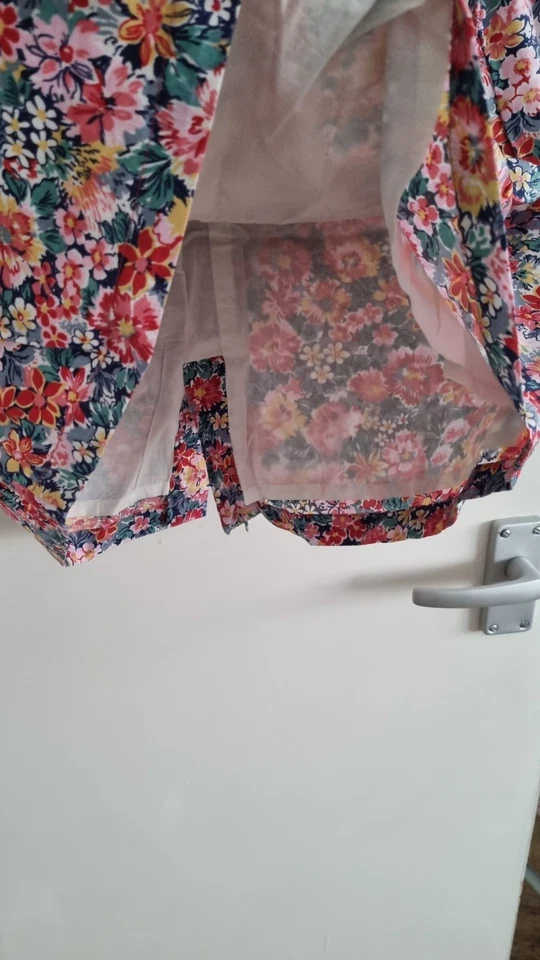 Jack Wills Floral Mini Dress Size 10 with Corset. No Stretchy. - Image 4 of 4