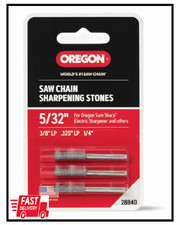 5/32 in. Sharpening Stones Chain 3 Pack Handled Grinder 3/8 LP 1/4 in. Chainsaw
