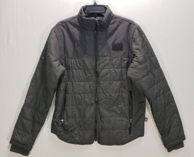 Howler Bros Jacket Mens MEDIUM Merlin Primaloft Packable Gray Quilted NEW