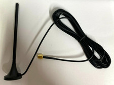 RG174 GSM GPRS Antenna SMA Male Crimp Cable 1.5M 3dbi Magnetic Base