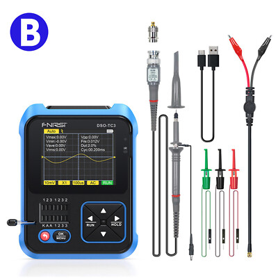 3 in 1 DSO-TC3 Digital Oszilloskop Transistor Tester Signal Generator 500kHz DE