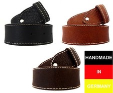 Buffalo Leather Leather Belt Belt Buckles Interchangeable Belt Black Brown 4cm