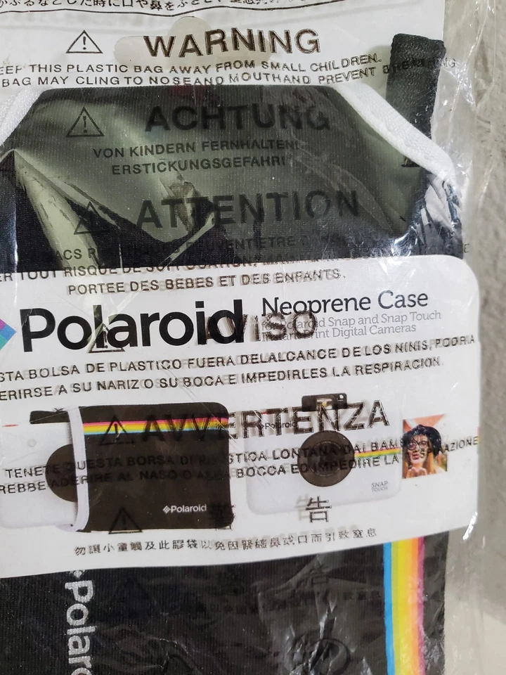 Polaroid - Pouch for camera - neoprene - black - for Polaroid Snap Instant - Image 3 of 4