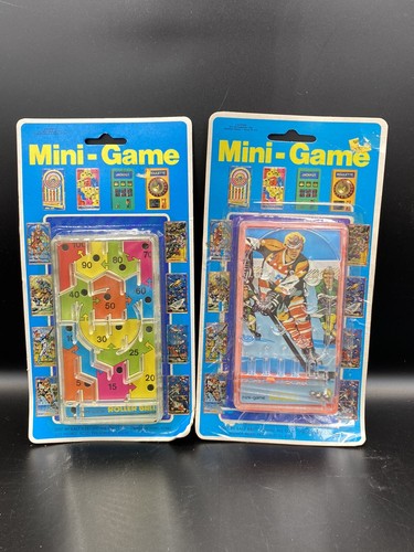 NOS MINI GAMES PINBALL ROLLER BALL SEALED IN ORIGINAL PACKAGES - Foto 1 di 4