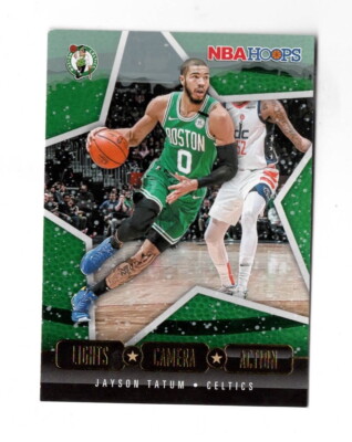 2020 Hoops #6 Jayson Tatum Lights Camera Action Winter NM