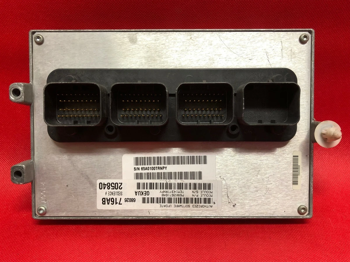 PROGRAMMED VIN PLUG & PLAY 07 JEEP COMMANDER 3.7 V6 ECU ECM 