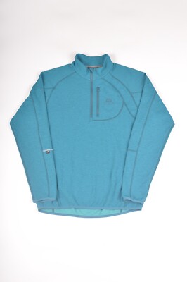 Mountain Equipment Integrity Zip Tee Fleece Jacket Outdoor Hiking Size L 