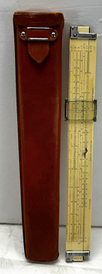 Slide Rule Keuffel & Esser K&E Model 4070-3 1960  Polyphase Duplex Trig case