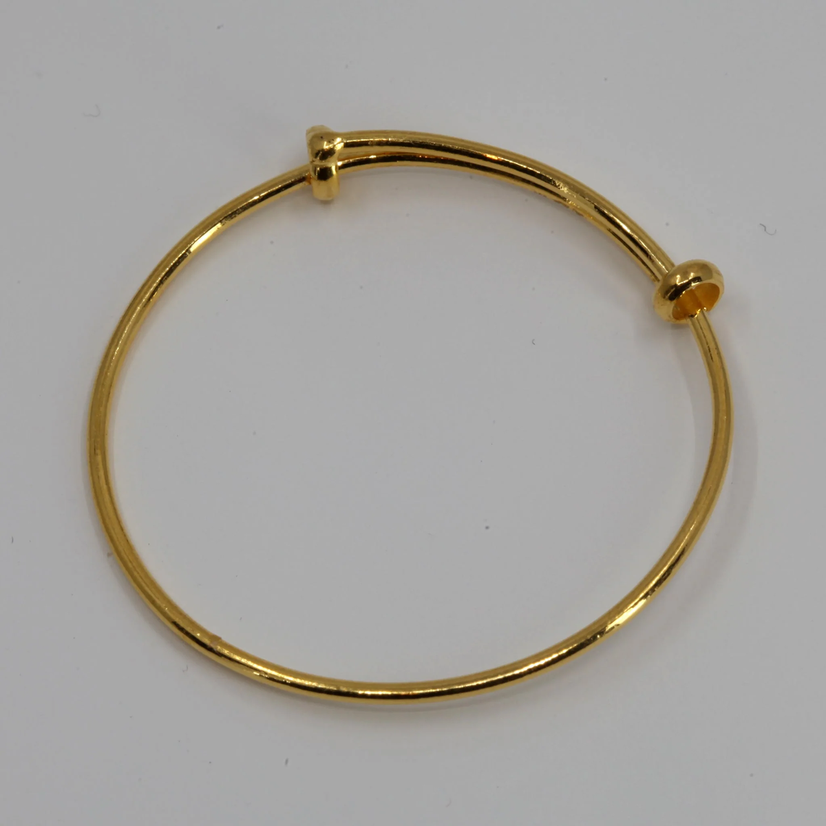 Minimalist Bracelet For Women Real 18k Yellow - Solid Cuff Style For Kids, Teens &amp; Ladies, Handmade Gold Filled Bangle Bracelets