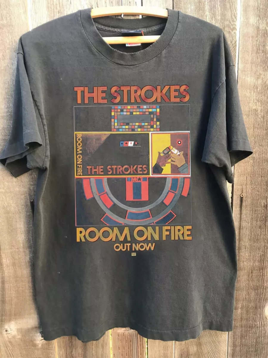 The Strokes T-shirt Rock Band retro tee classic style unisex