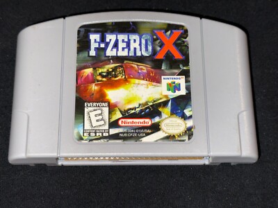 F-Zero X (Nintendo 64, 1998) Cleaned / Tested / Authentic - N64