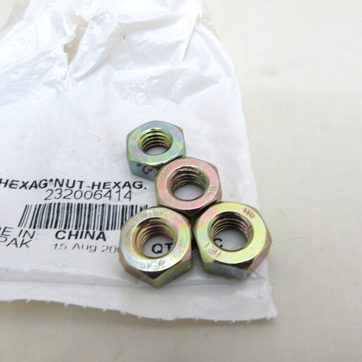 nuts Ski Doo OEM M10 Hexagonal Hex Nuts 232006414 Set of 4 | eBay