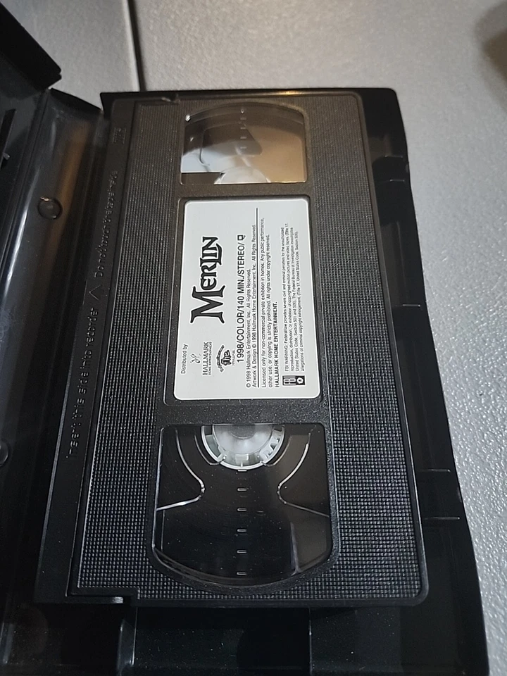 Merlin and the Sword & The Most Magical Adventure of All Times VHS Tapes lot 2 - Image 4 of 4