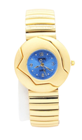 Frauen Armbanduhr Damen Uhr Girl Analog Watch Goldfarbig Zugarmband Tavolino