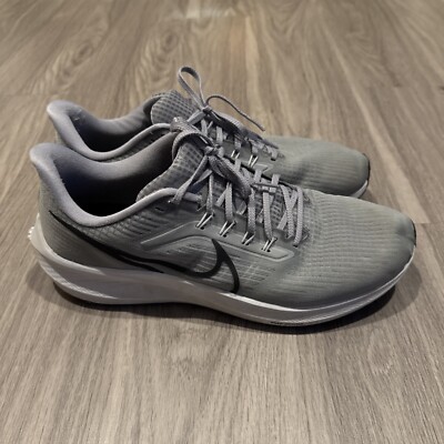 Men's Nike Air Zoom Pegasus 39 Phantom Grey Black Sneakers - Size 11.5 