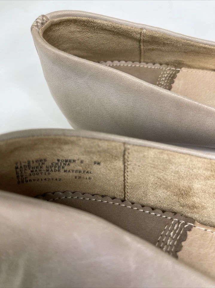 全新 - G.H. Bass & Co. Felicity 芭蕾平底女式鞋 9M 码 美国制造 — 第 4/4 张图片