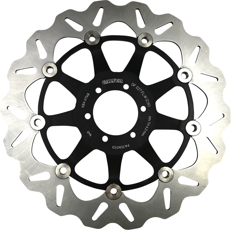 GALFER - DF027CW - ¿Onda? Rotor para Honda CBR600F3 VFR750F VTR1000F Super Hawk 99 Foto 2 de 2