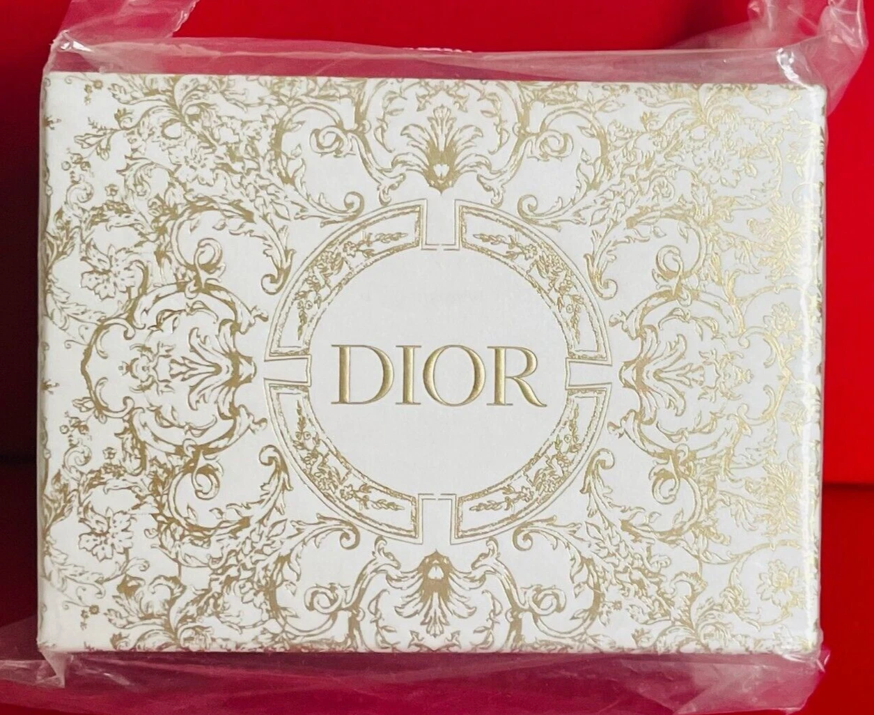 Boîte de bijoux de vacances luxe Christian Dior or 2023