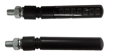 CP FRECCE NERO OPACO LED FUMEE OMOLOGAZIONE CE Mit Stop ONE MPN 77206033