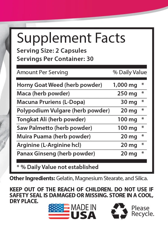 Extracto de raíz de maca - MEJORA FEMENINA - 2B - beneficioso para otros problemas de envejecimiento Foto 2 de 4