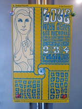 LoVe-MobY Grape-LEE MichaeLS-BG40-B BiLL Graham FiLLmore 1966 FirSt Print PoSter