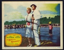 LADY FROM SHANGHAI, THE (1947) 19743   RITA HAYWORTH AND ORSON WELLES