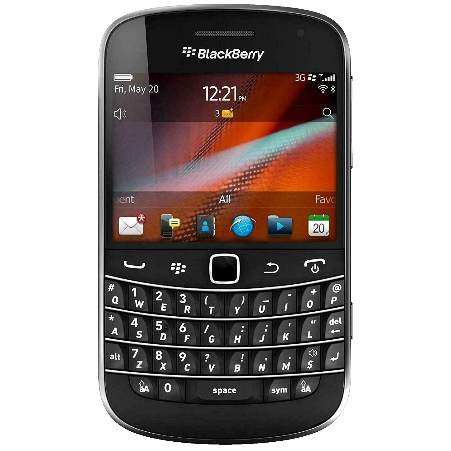 BlackBerry Bold 9900 Negro desbloqueado celulares y Smartphones