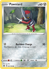 Pawniard 91/159 Common | Crown Zenith | Pokemon Card