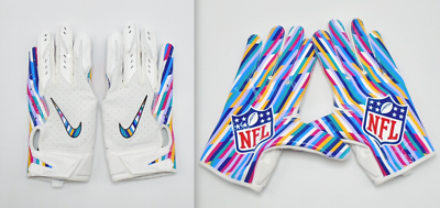 Nike Vapor Jet Football Gloves Men's 4XL NFL Crucial Catch White