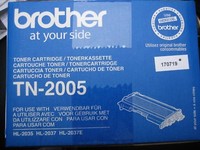 Original Brother Toner Ovp TN-2005 Neuware Ovp HL-2037 HL-2035 TN2005